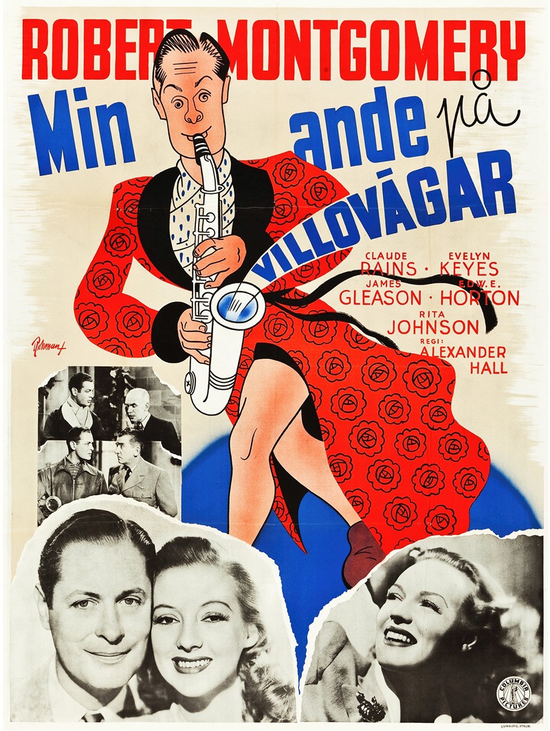 Here Comes Mr. Jordan by Eric Rohman, 1941 — digital art print download