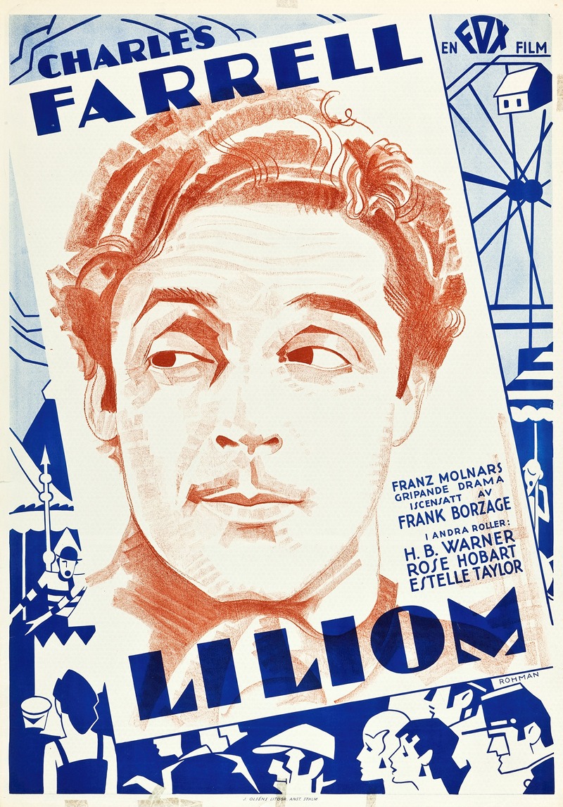 Liliom by Eric Rohman, 1930 — digital art print download
