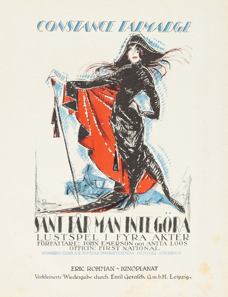 The Perfect Woman by Eric Rohman, 1920 — digital art print download