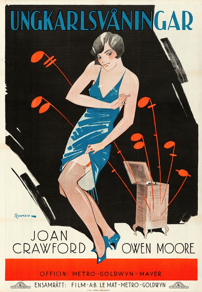 The Taxi Dancer by Eric Rohman, 1927 — digital art print download