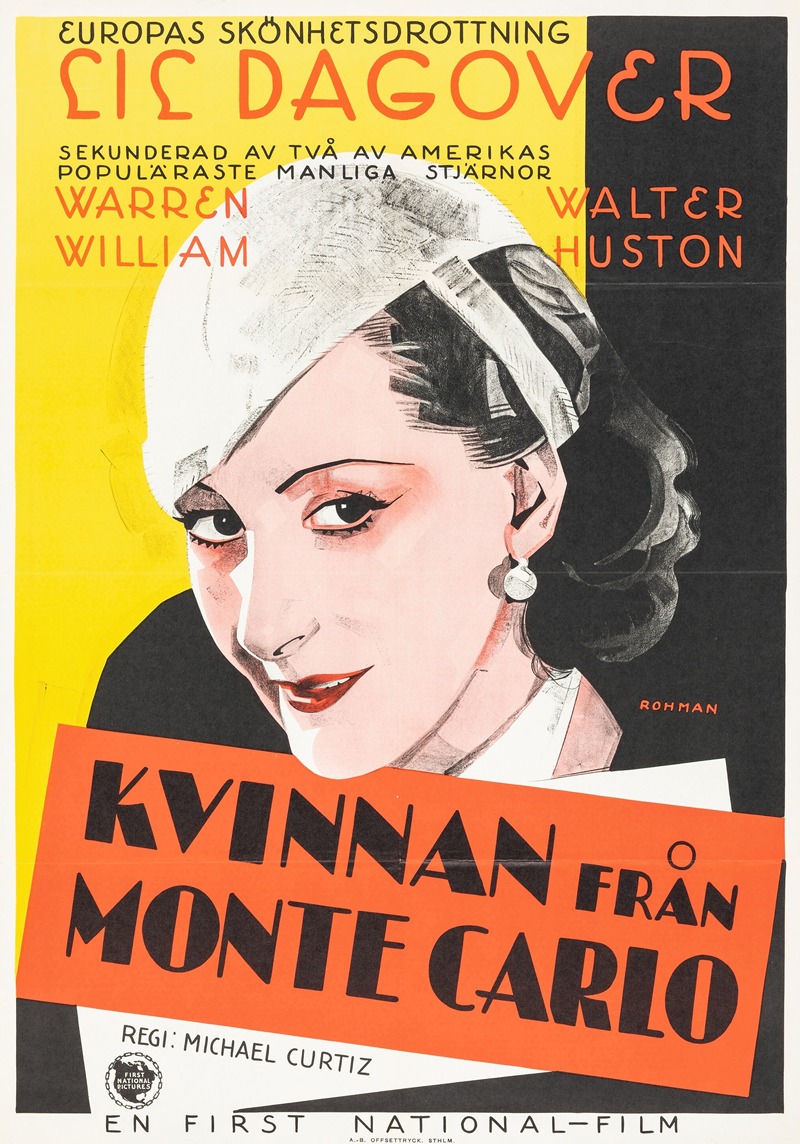 The Woman from Monte Carlo — Eric Rohman