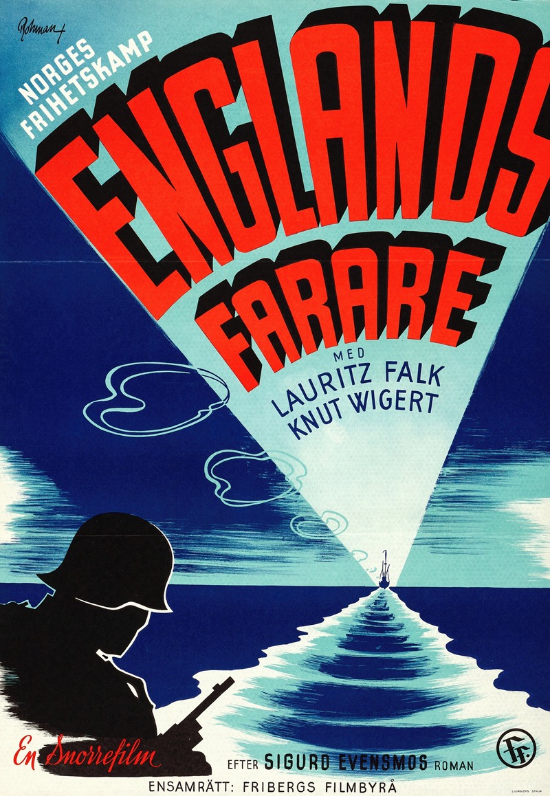 We Leave for England by Eric Rohman, 1946 — digital art print download