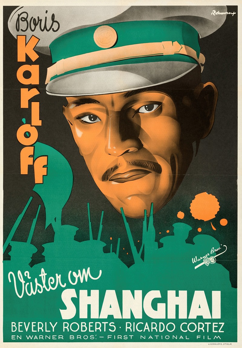 West of Shanghai by Eric Rohman, 1937 — digital art print download