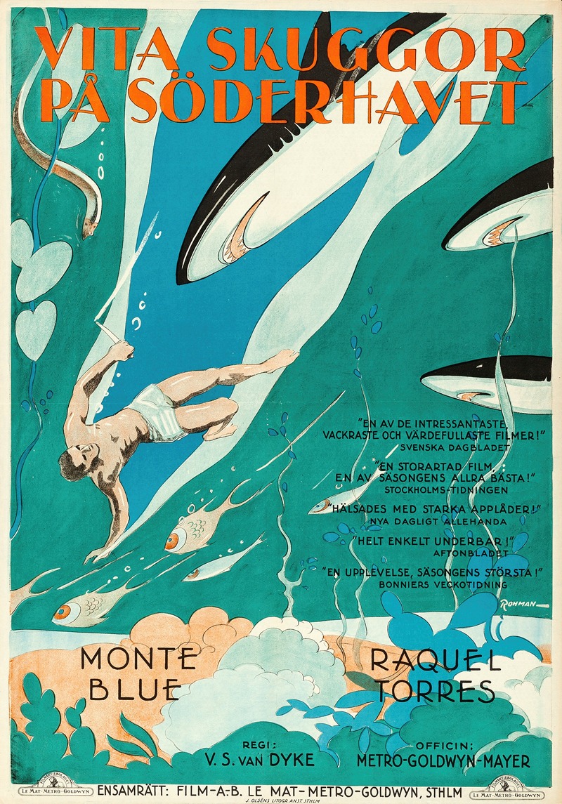 White Shadows in the South Seas — Eric Rohman