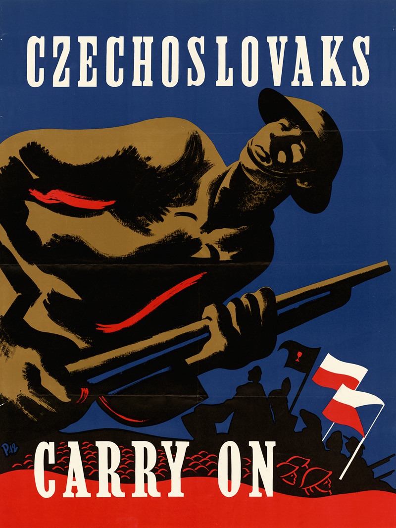 Czechoslovaks Carry On by A. T. Peel — digital art print download