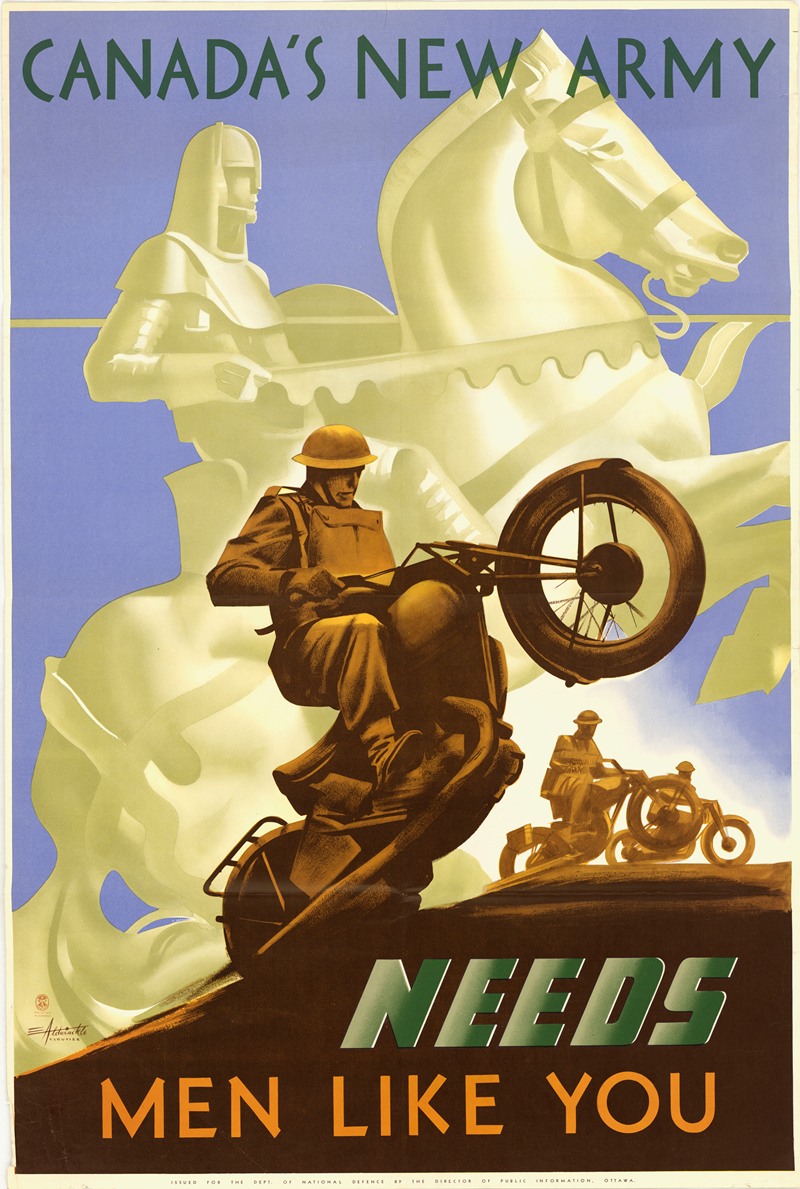 Canada's New Army Needs Men Like You by Eric Aldwinckle — digital art print download
