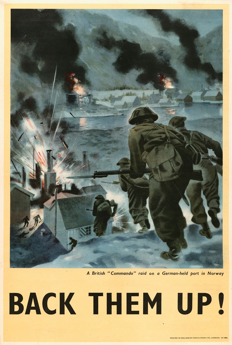 A British 'Commando' Raid on a German-Held Port in Norway – Back Them Up! — Anonymous