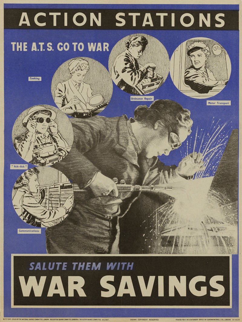 Action Stations – Salute Them with War Savings — Аноним