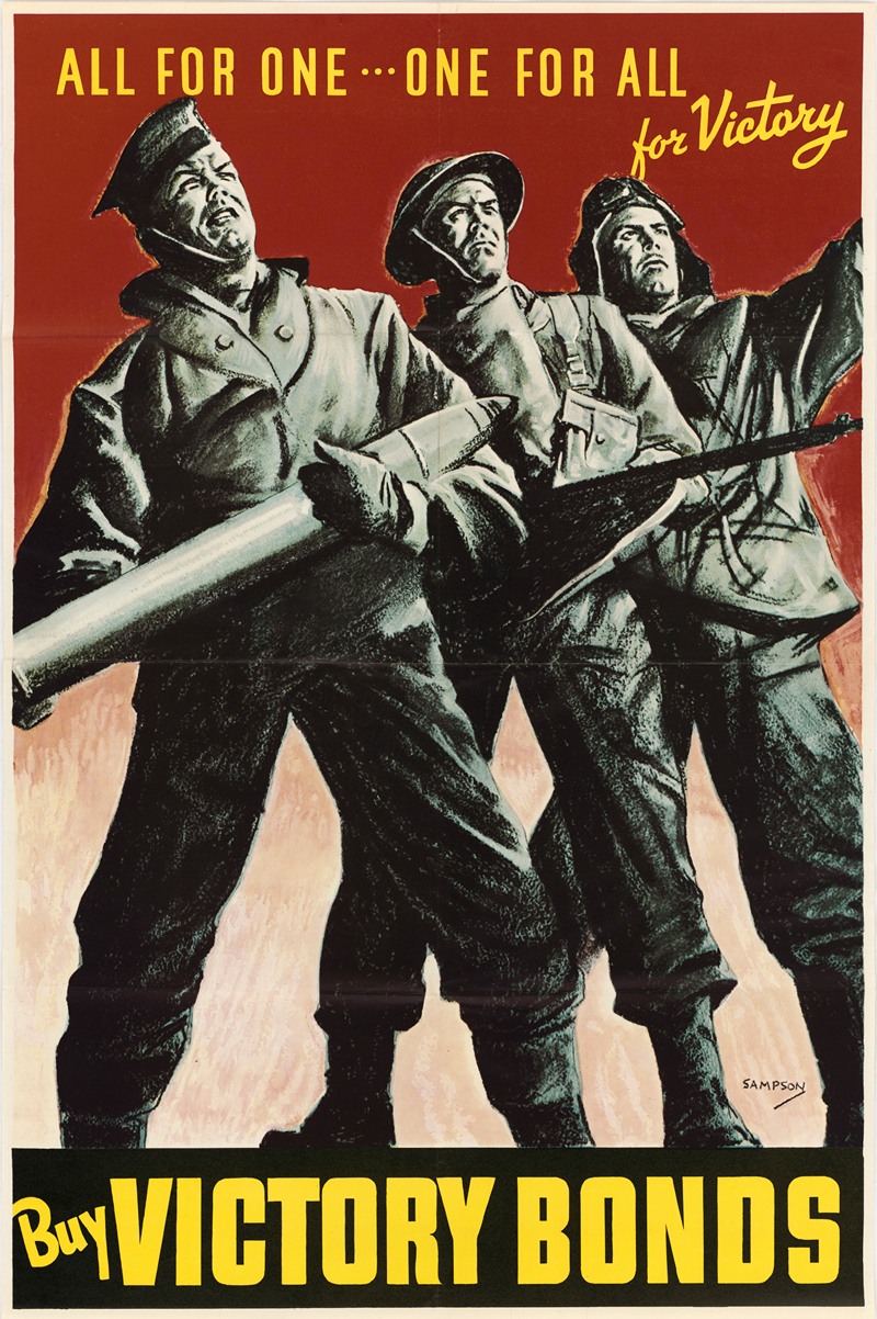 All for One…One for All for Victory by Аноним — digital art print download