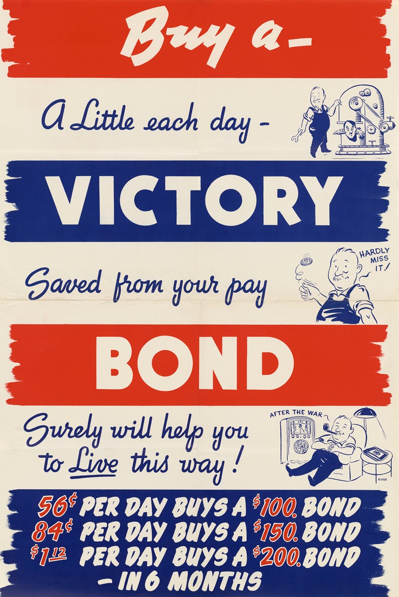Buy a Victory Bond by Аноним — digital art print download