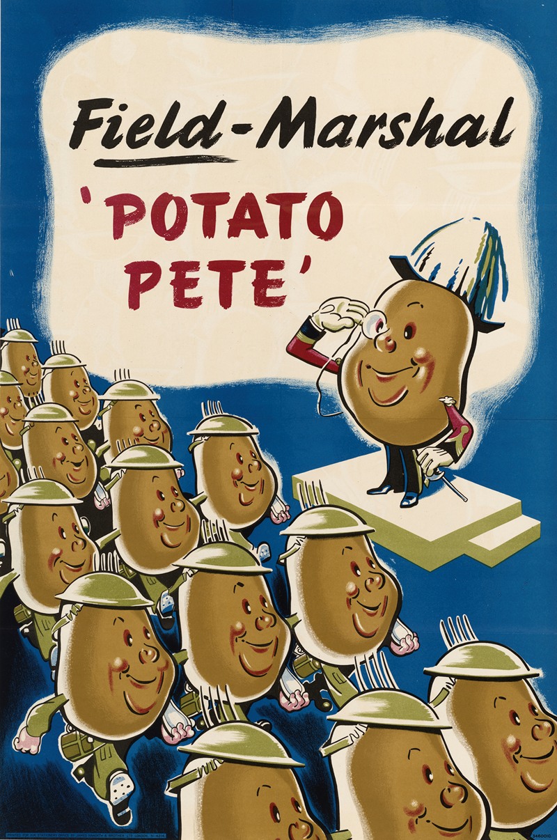 Field-Marshal 'Potato Pete' by Аноним — digital art print download