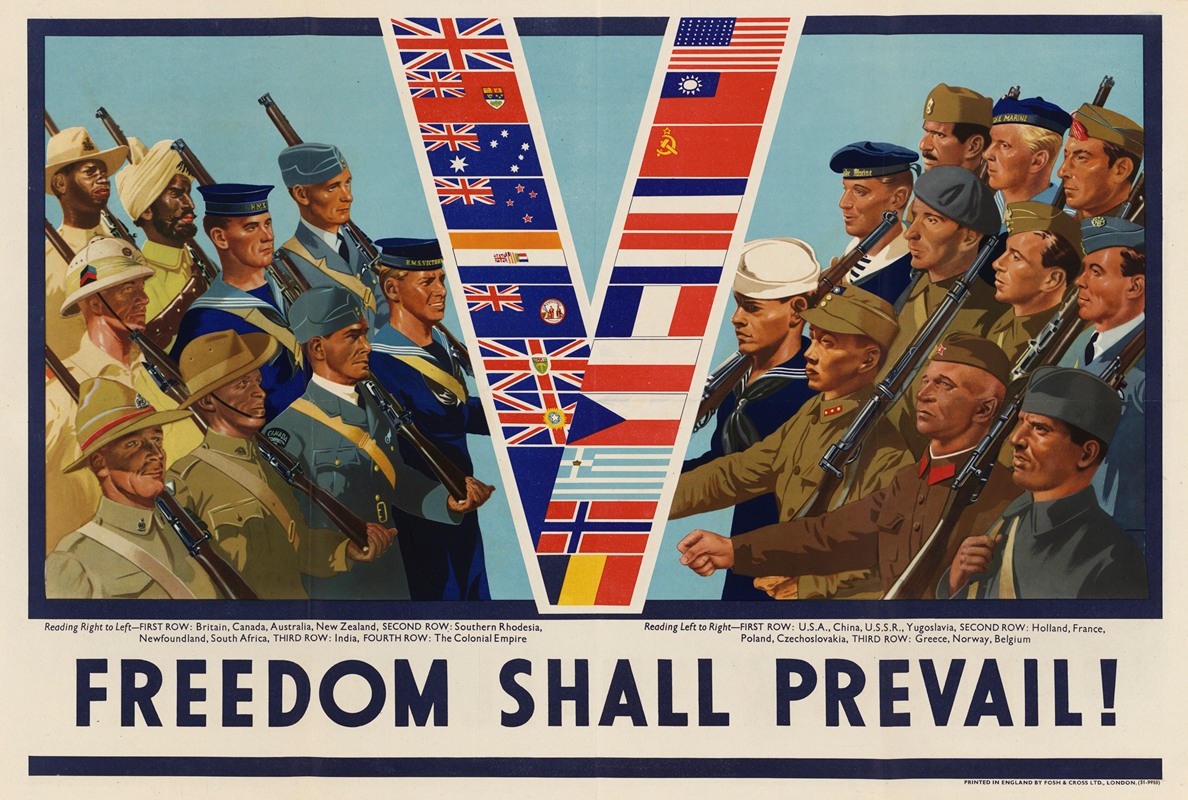 Freedom Shall Prevail! by Аноним — digital art print download