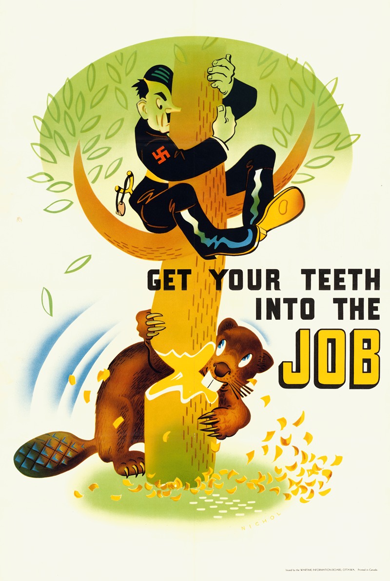 Get Your Teeth Into the Job by Аноним — digital art print download