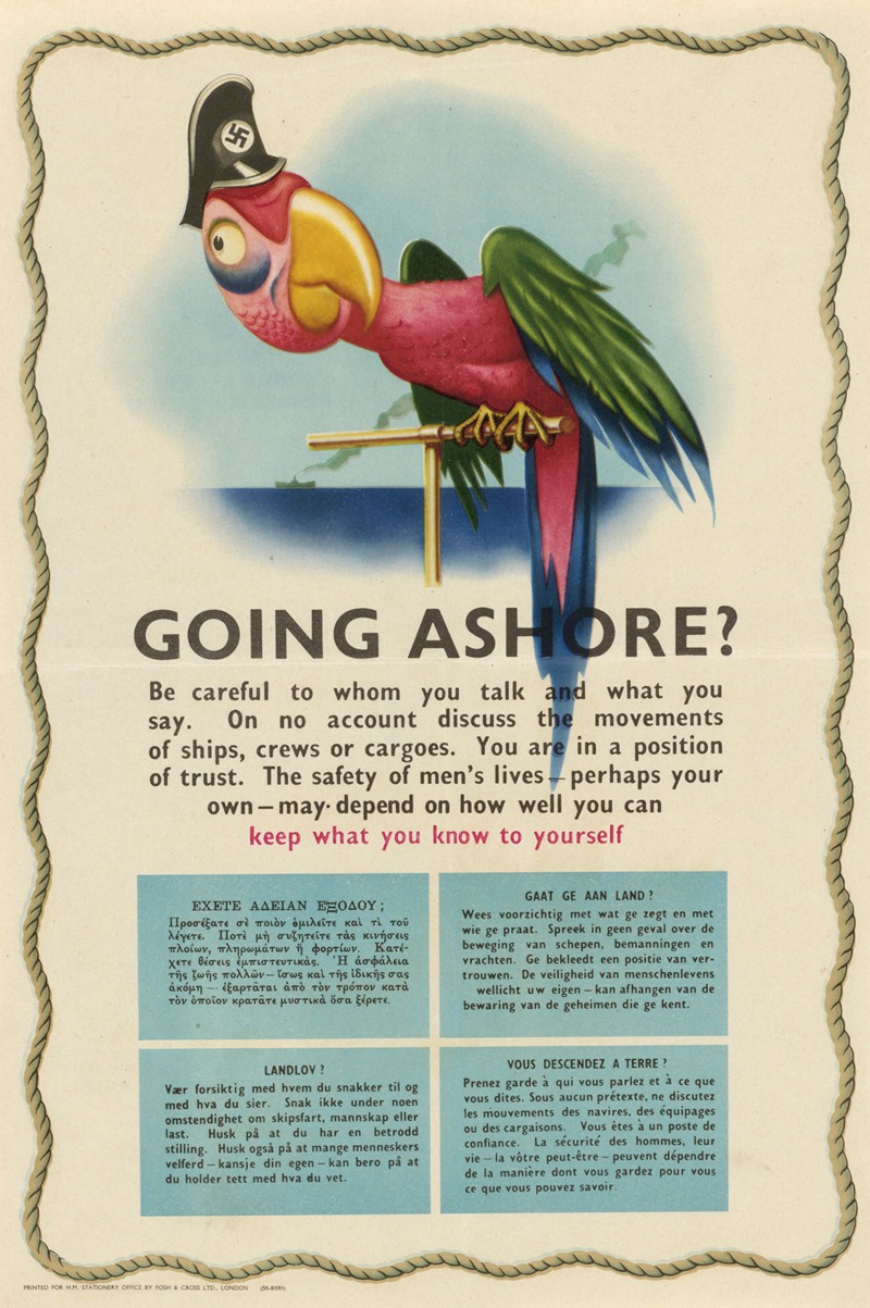 Going Ashore, Keep What You Know to Yourself by Аноним — digital art print download