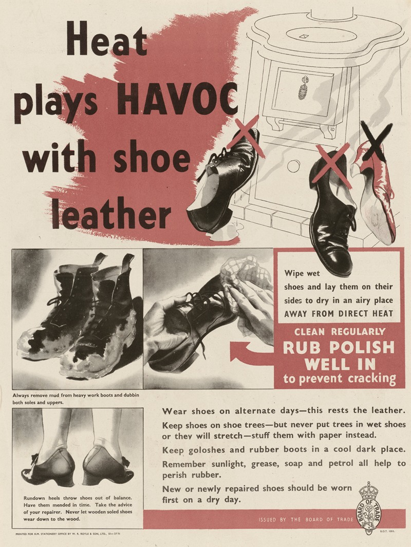 Heat Plays Havoc With Shoe Leather — Anonymous
