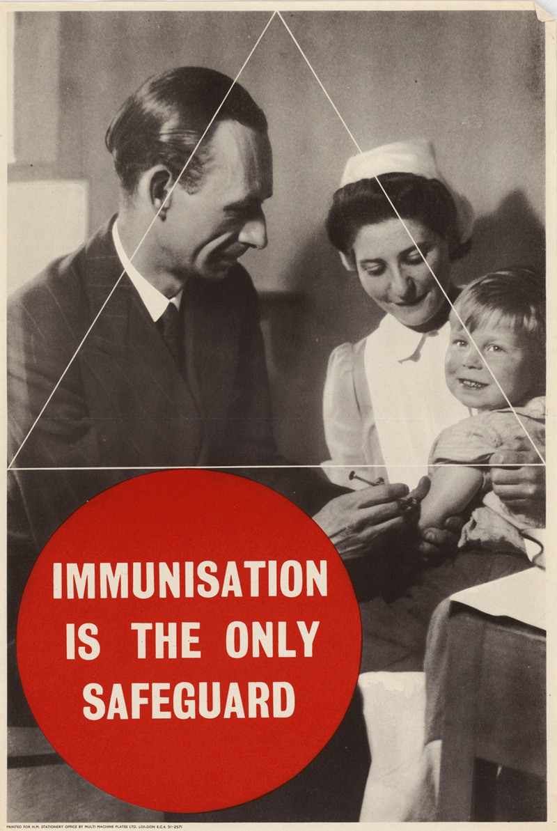 Immunisation is the Only Safeguard by Аноним — digital art print download