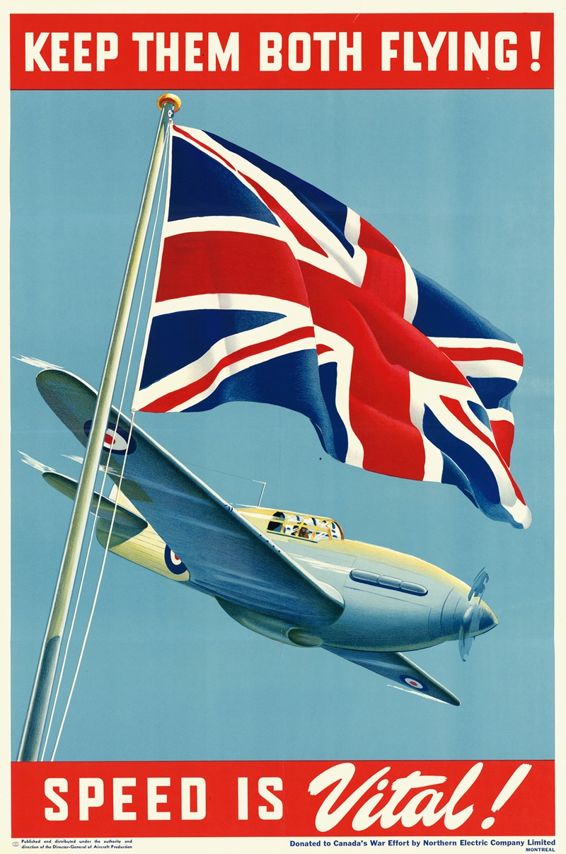 Keep Them Both Flying! Speed is Vital! by Аноним — digital art print download
