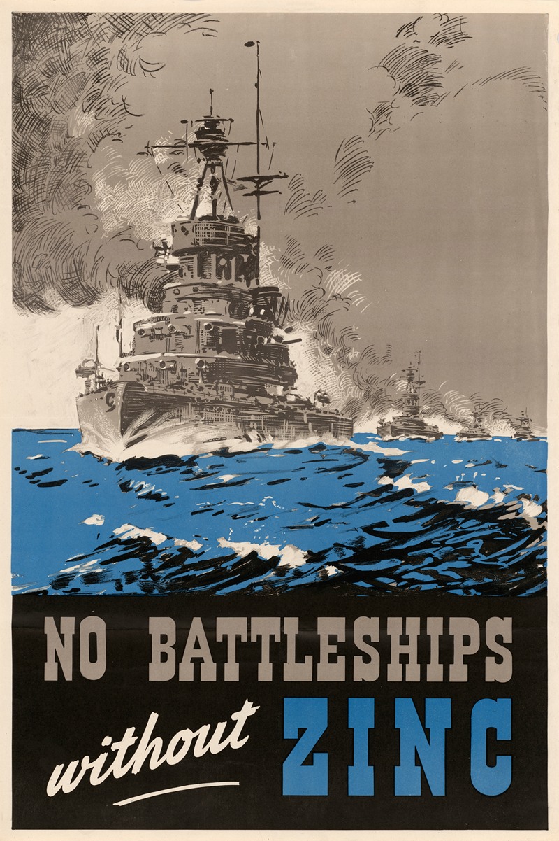 No Battleships Without Zinc by Аноним — digital art print download