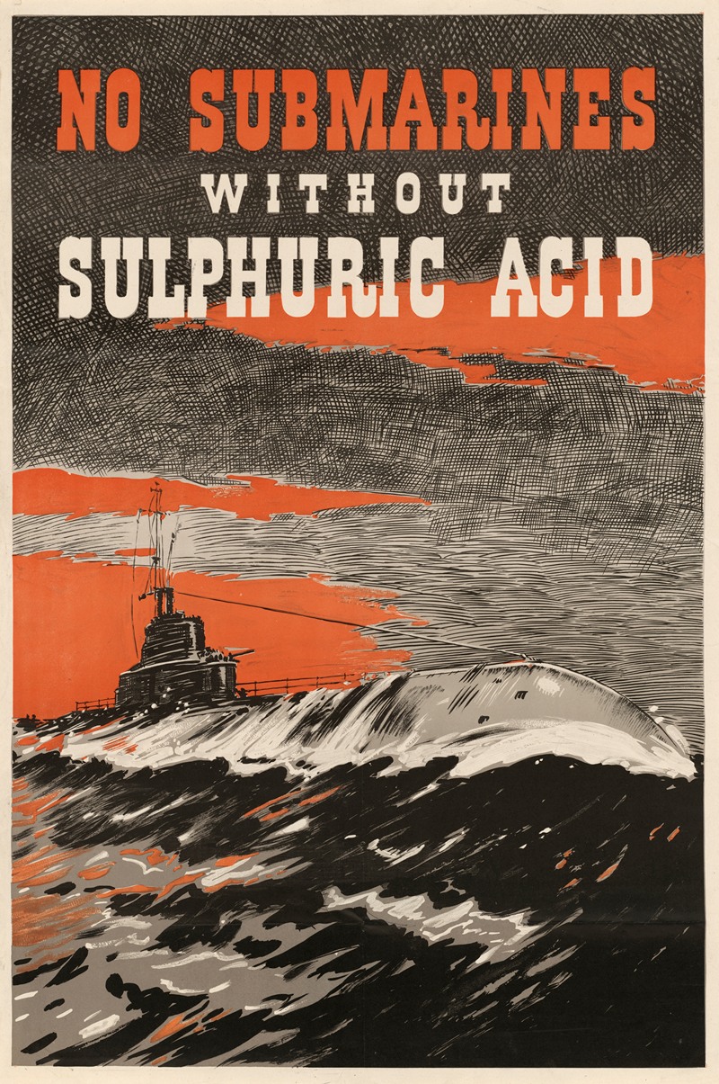 No Submarines Without Sulphuric Acid by Аноним — digital art print download