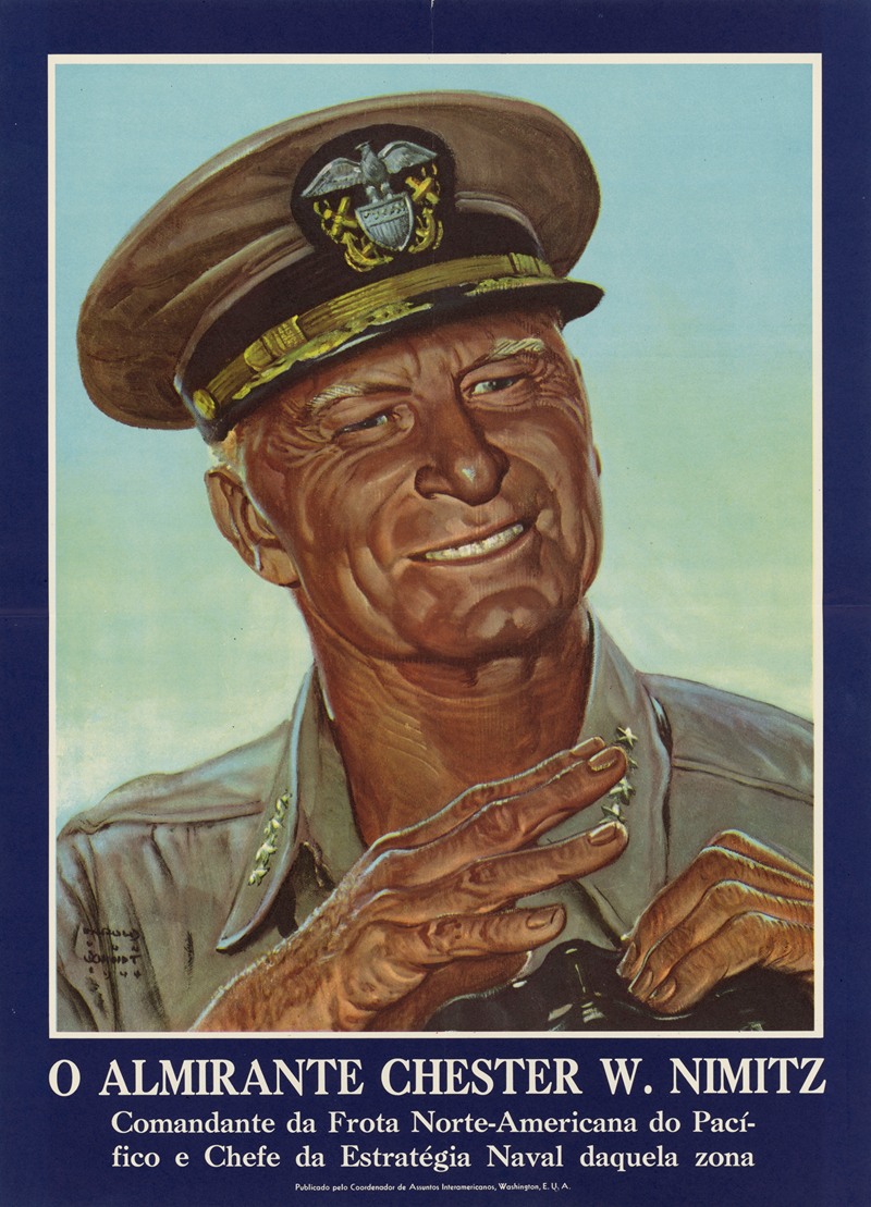 O Almirante Chester W. Nimitz — Anonymous