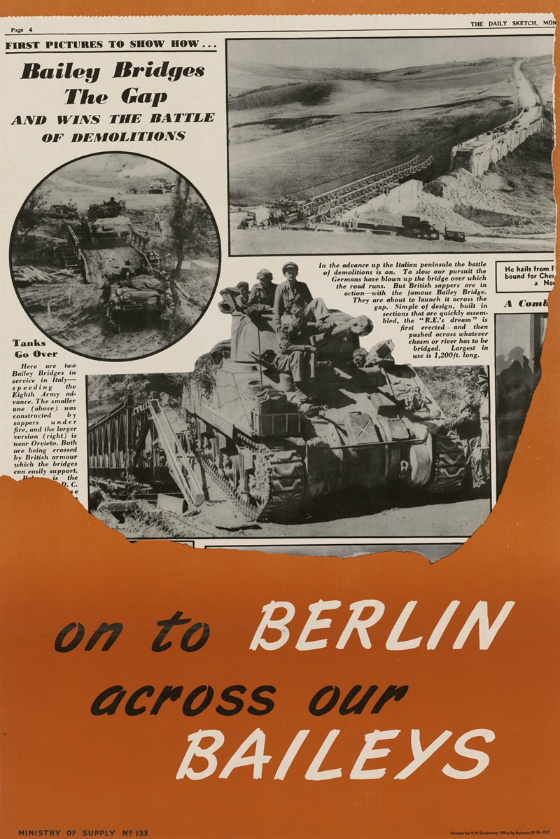 On to Berlin Across Our Baileys — Anonymous
