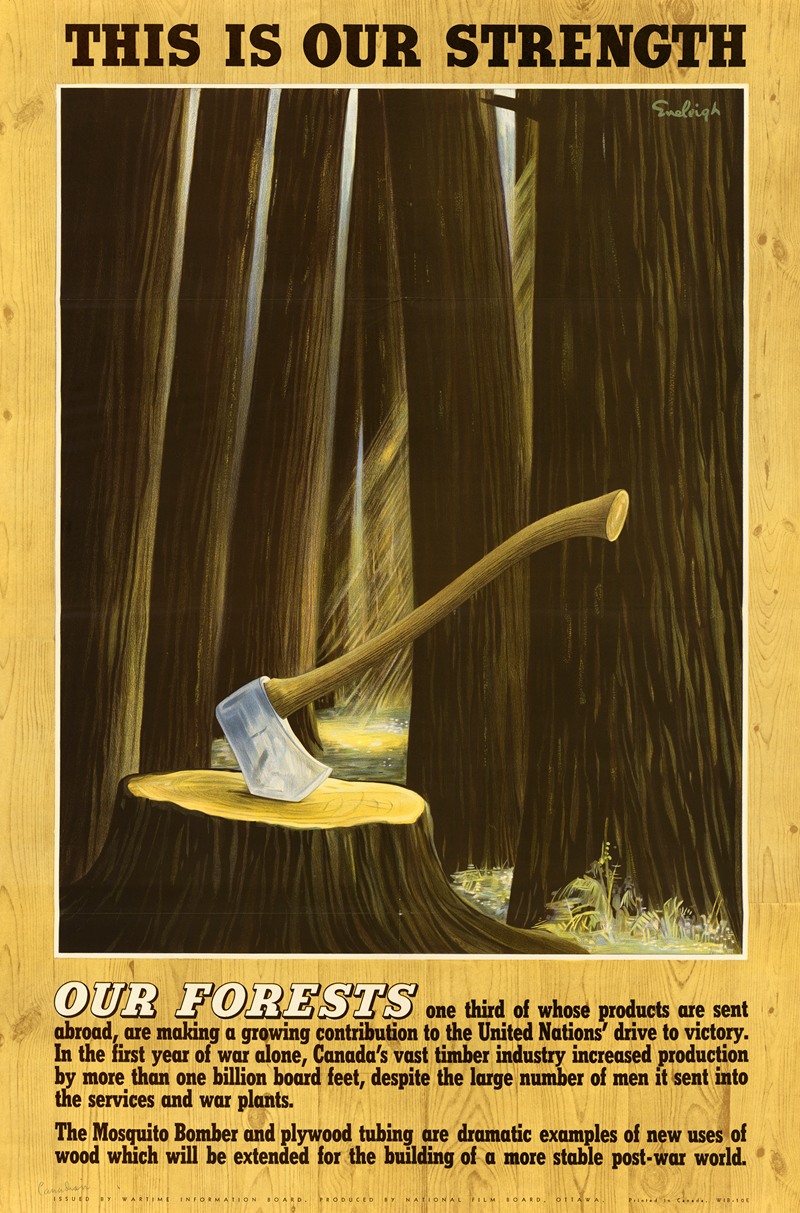 Our Forests – This is our Strength by Аноним — digital art print download