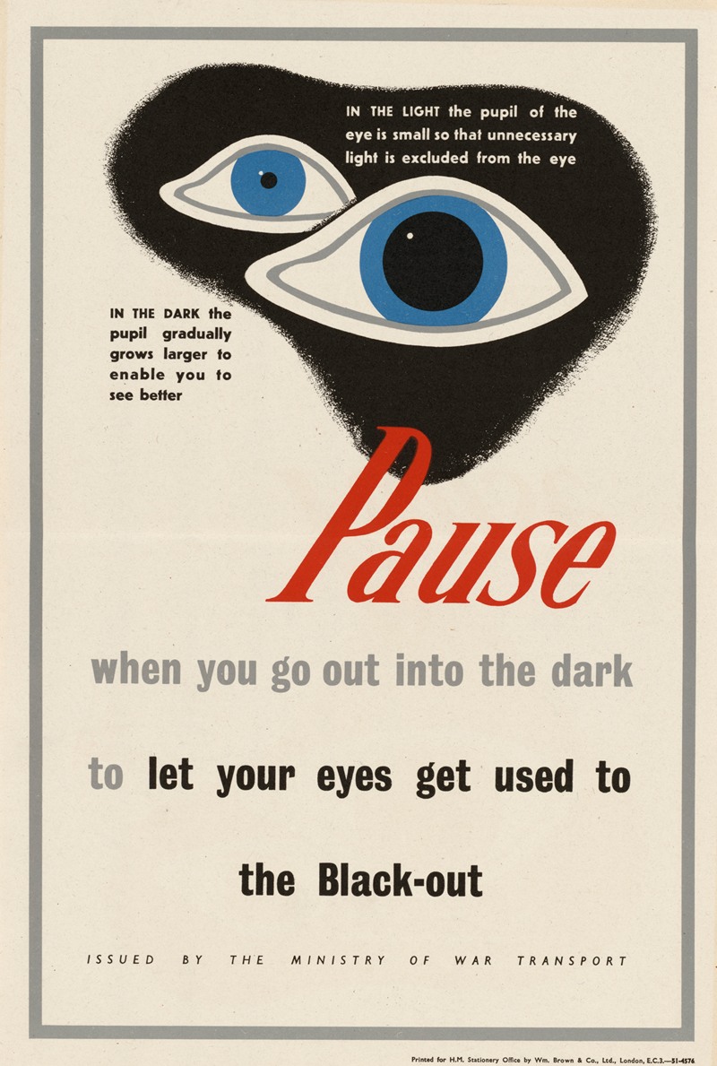 Pause When You Go Out into the Dark… by Аноним — digital art print download