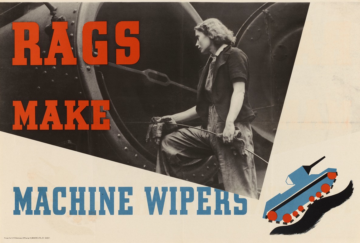 Rags Make Machine Wipers by Аноним — digital art print download