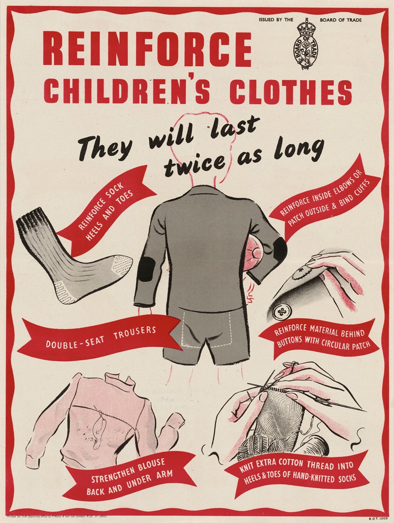 Reinforce Children's Clothes by Аноним — digital art print download