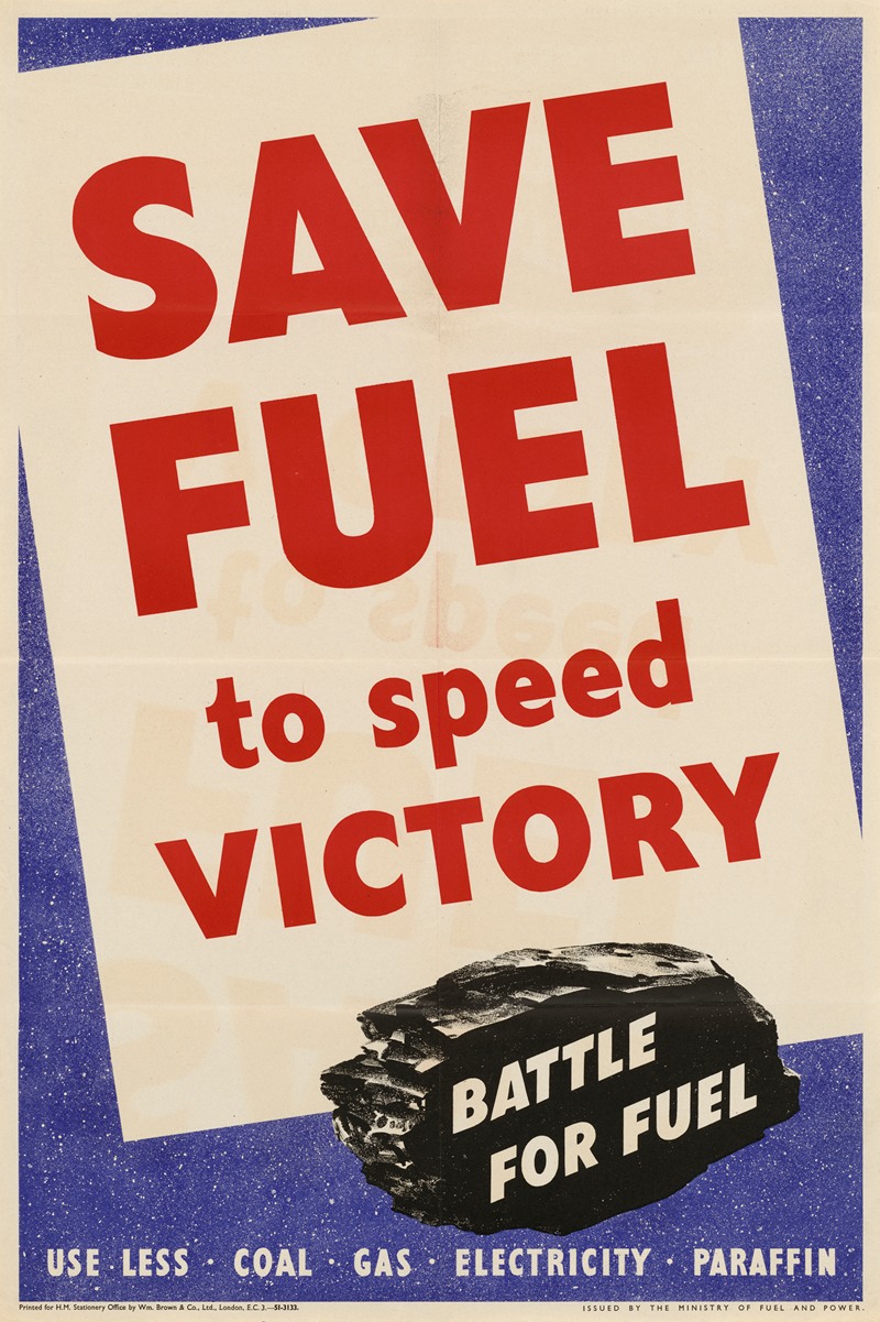 Save Fuel to Speed Victory by Аноним — digital art print download