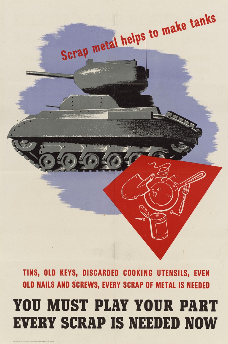 Scrap Metal Helps to Make Tanks — Аноним