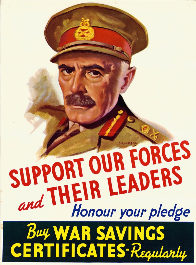 Support Our Forces And Their Leaders by Аноним — digital art print download