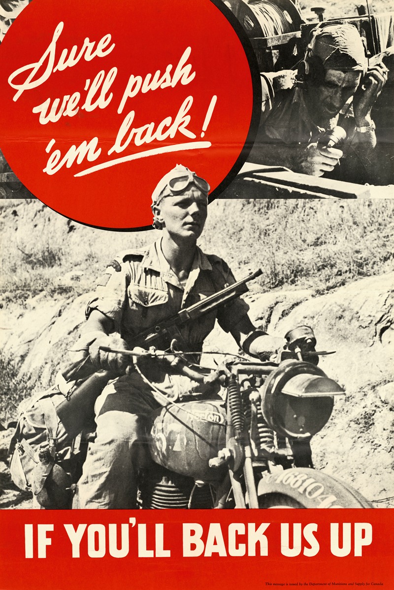 Sure We'll Push 'Em Back! If You'll Back Us Up — Аноним