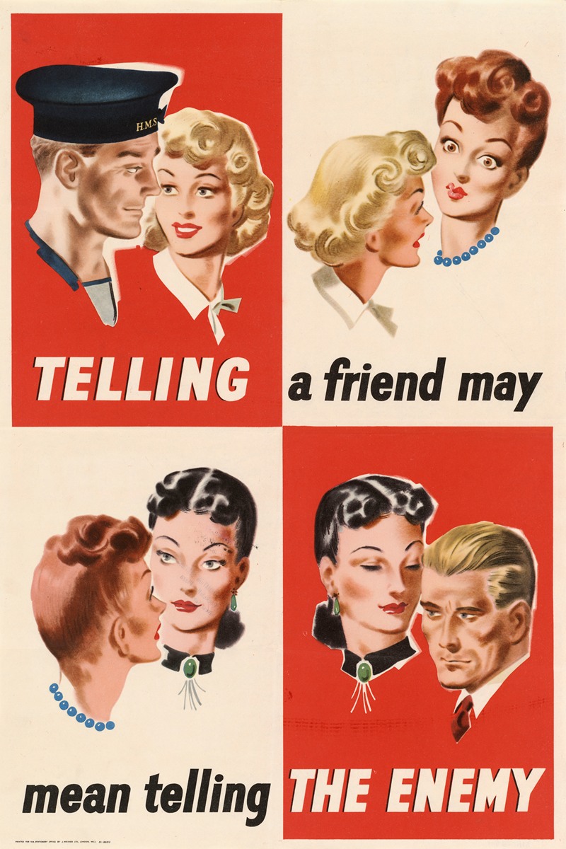 Telling a Friend May Mean Telling the Enemy — Anonymous