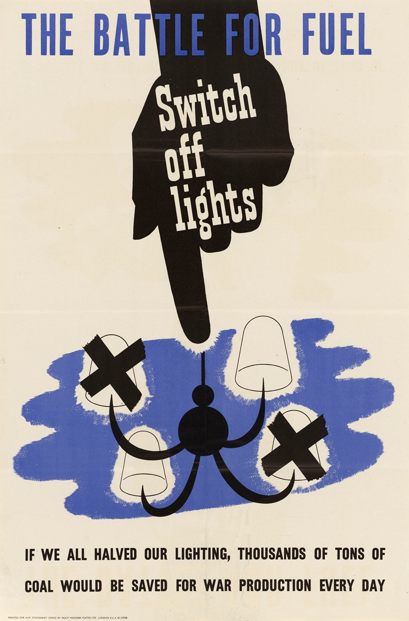 The Battle for Fuel – Switch off Lights by Аноним — digital art print download
