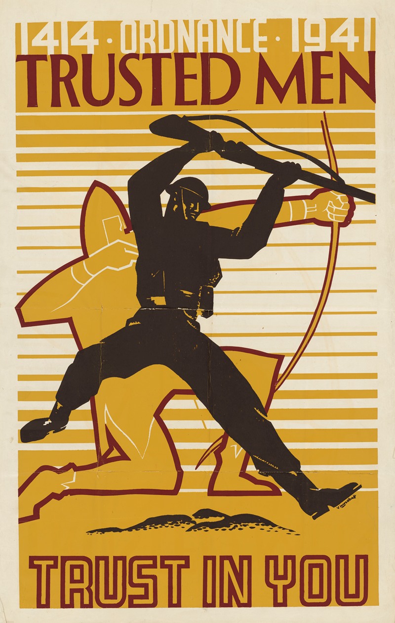 Trusted Men Trust in You by Аноним — digital art print download