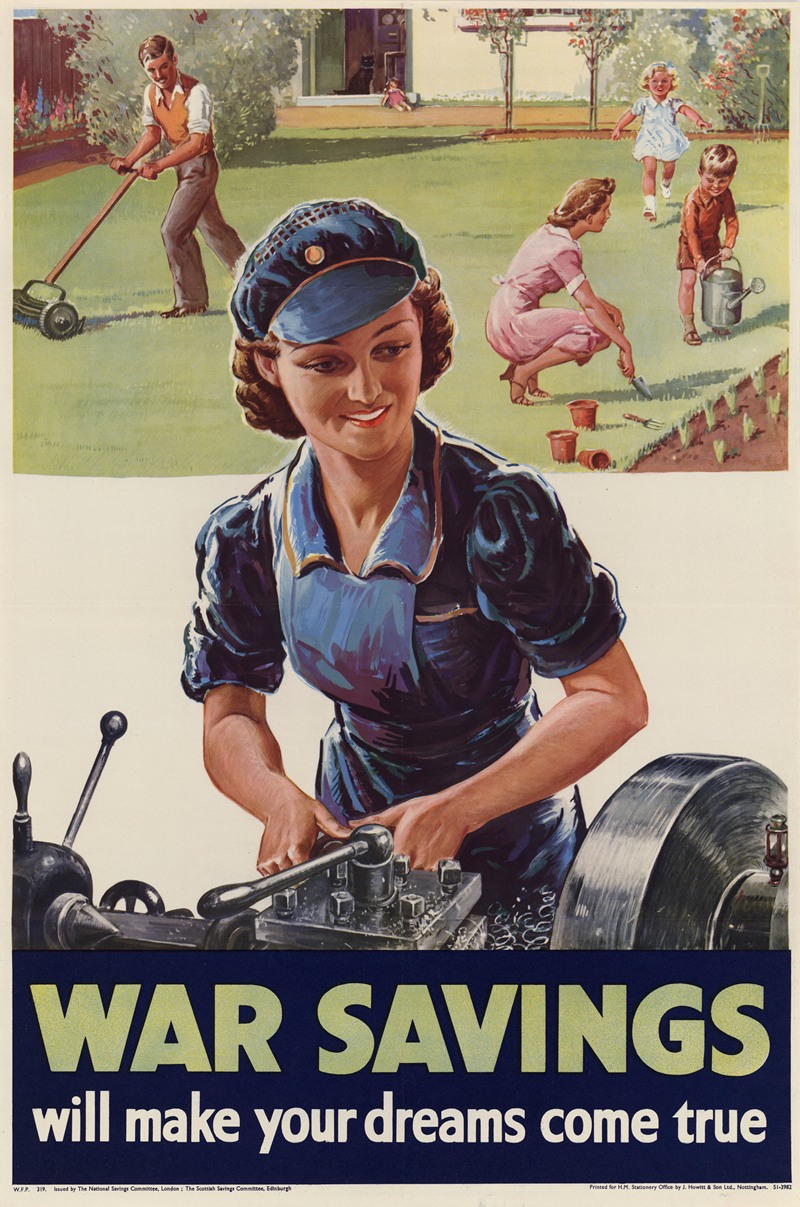 War Savings Will Make Your Dreams Come True by Аноним — digital art print download