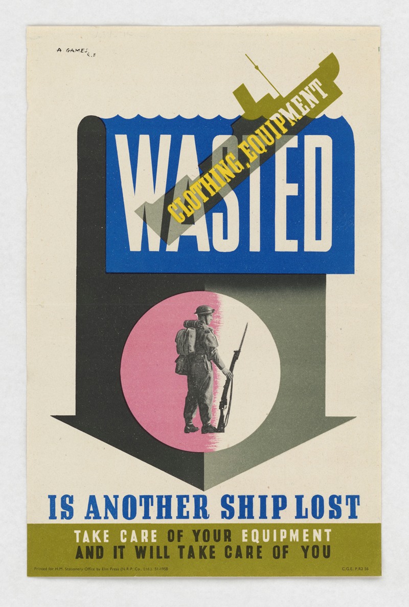 Wasted Clothing, Equipment is Another Ship Lost — Anonymous