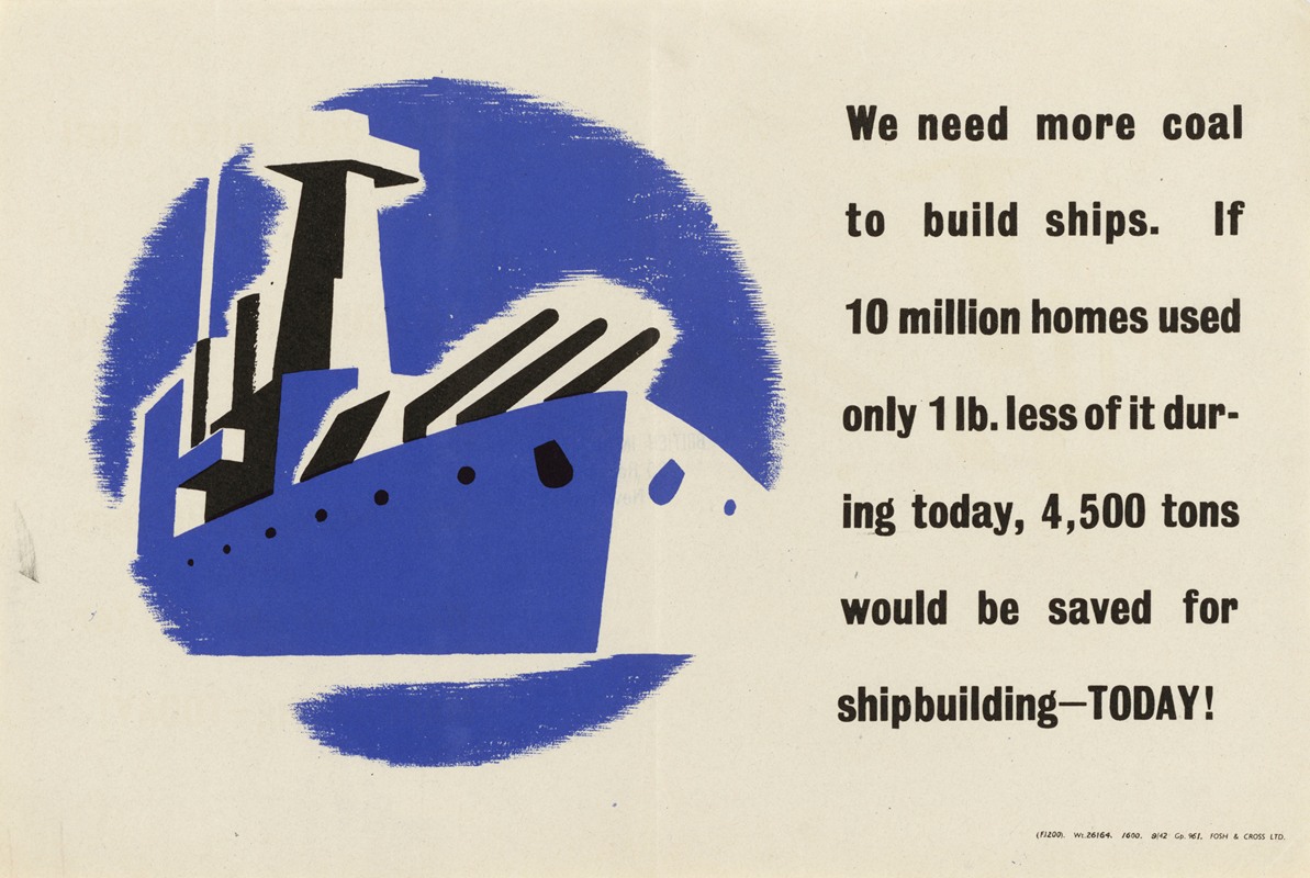 We Need More Coal to Build Ships by Аноним — digital art print download