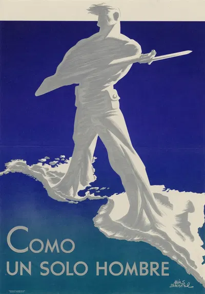 Como un Solo Hombre by Antonio Arias Bernal — digital art print download