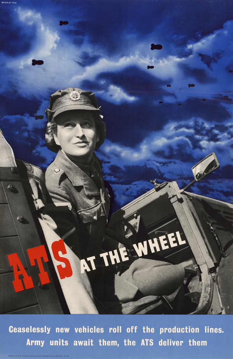 ATS at the Wheel by Beverly Pick — digital art print download