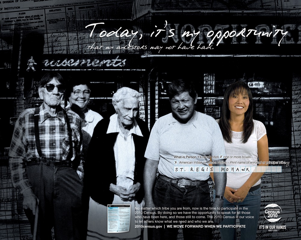 American Indian Eastern Action Poster by Bureau of the Census, 2010 — digital art print download