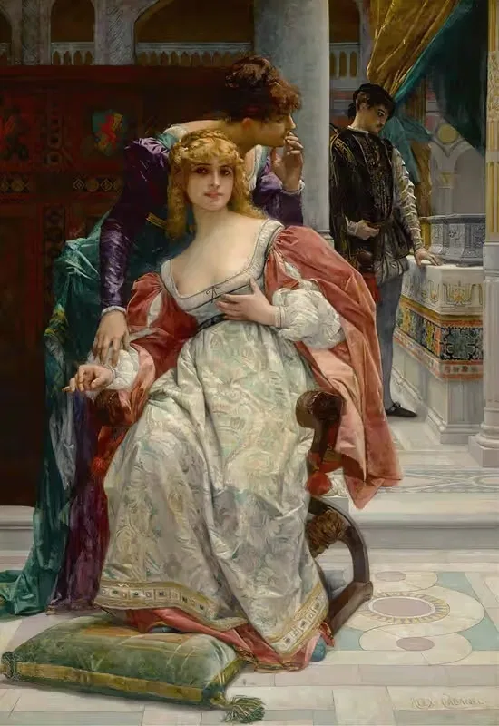 Прекрасная Портия by Александр Кабанель, 1886 — digital art print download