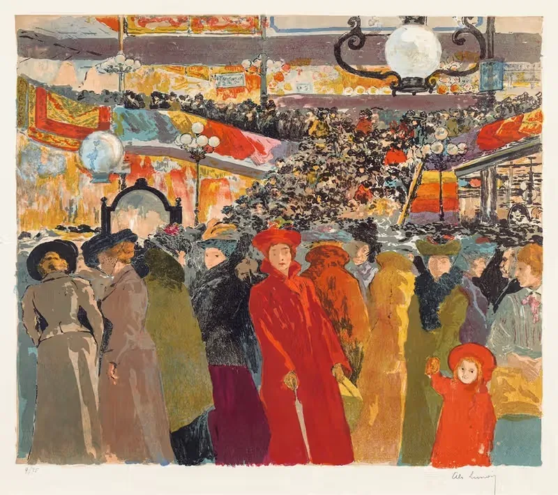 Магазин модных товаров by Александр Люноа, 1902 — digital art print download