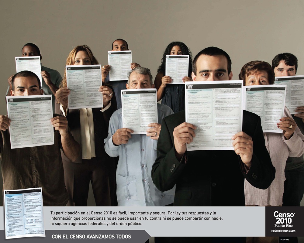 Puerto Rico Confidentiality Poster — Bureau of the Census