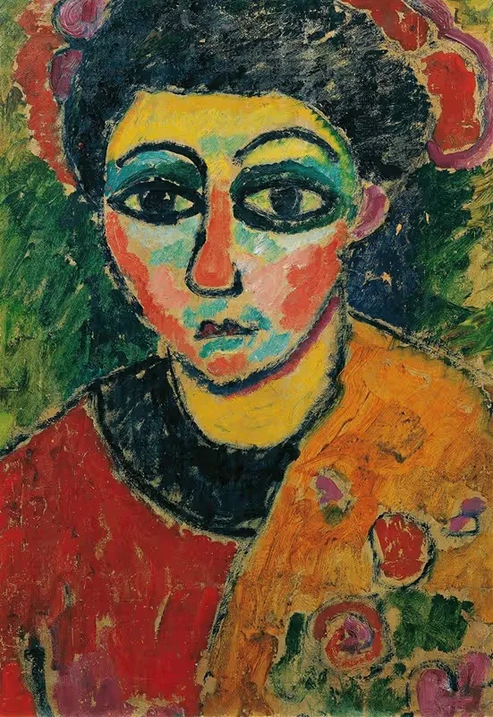 Portrait of a lady — Alexej von Jawlensky