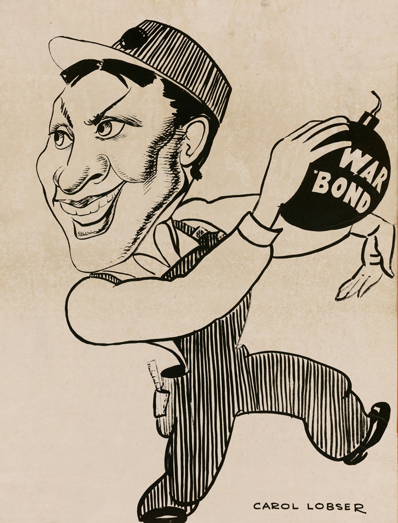 War Bond Poster by Carol Lobser, 1942-1945 — digital art print download