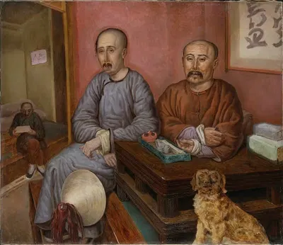 Chinese Merchants by Carl Peter Mazer — digital art print download
