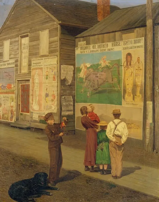 Будущие события отбрасывают свои тени by Чарльз Калеб Уорд, 1871 — digital art print download