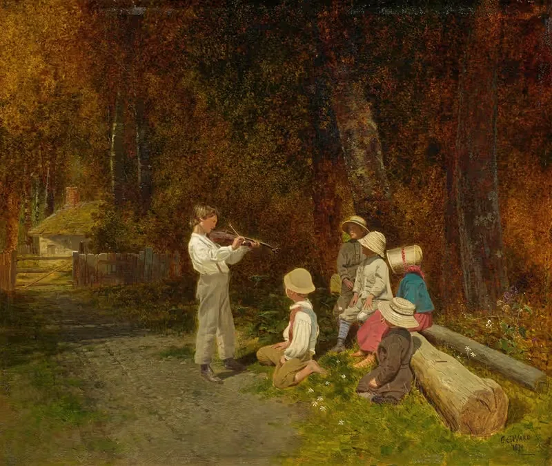 Его первое появление на публике by Чарльз Калеб Уорд, 1870 — digital art print download